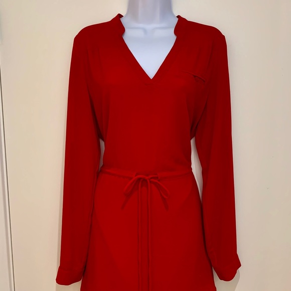 Dresses & Skirts - Red mini dress